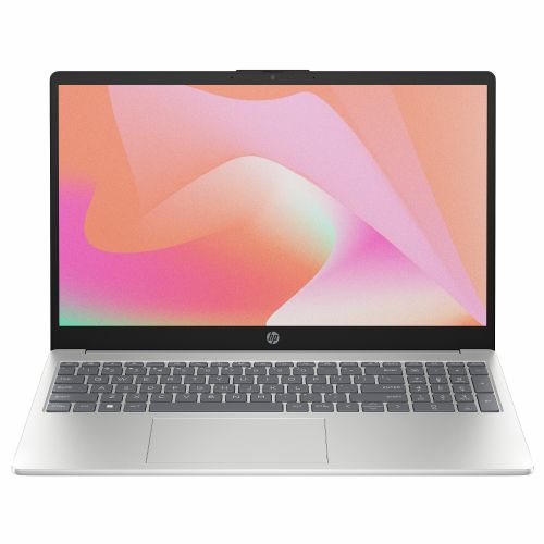 Prenosni računalnik HP 15-fd1052ng Intel® Core™ 5 120U, 16 GB RAM, 512 GB SSD, 39,6cm (15,6") FHD,DE, FreeDOS, srebrna