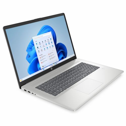 Prenosni računalnik HP 17-cp2558ng R5 7520U, 16 GB, 512 GB SSD, 43,9cm (17,3") FHD IPS, DE, Windows 11 Home, srebrna