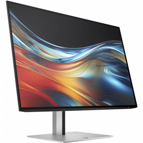 Monitor HP 724pn, 60,45 cm (23,8"), 1920 x 1200 (WUXGA), IPS, 350 cd/m2, 100 Hz, 16 : 10, WUXGA, IPS, 5 ms, HDMI, DP, pivot, črno-srebrn