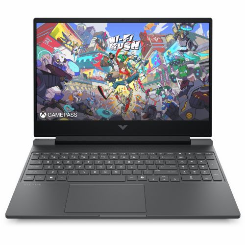 Prenosni računalnik HP Victus 15-fb3470ng, 39,6cm (15,6") FHD 144Hz IPS R7-7445H, 16GB RAM, 512GB SSD, RTX 4050, DE, brez OS, črna