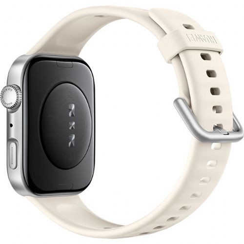 Pametna ura Huawei Watch Fit 4 (Seiya-B19F) bel fluoroelastomerni pašček