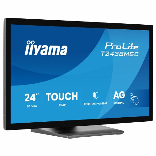 IIYAMA 60,5 cm (23,8") T2438MSC-B2 16:9 M-Touch HDMI+DP+USB