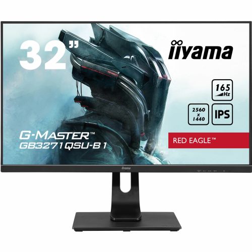 Monitor Iiyama GB3271QSU-B1, 80 cm (31,5"), 2560 x 1140, 16:9, IPS, 400 cd/m2, 1 ms, crni