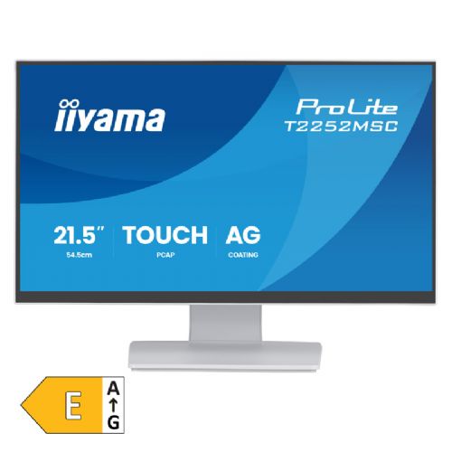 Monitor IIYAMA ProLite T2252MSC-W2AG 54,5cm (21,5") FHD IPS HDMI/DP zvočniki na dotik informacijski / interaktivni