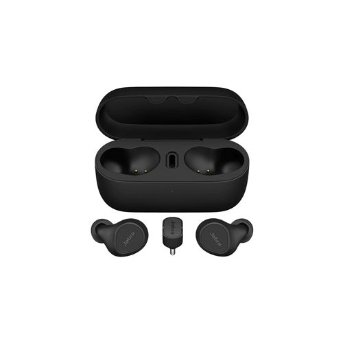 Slušalice JABRA Evolve2 Buds MS True bežične slušalice s mikrofonom u uhu Bluetooth aktivno poništavanje buke USB-A preko BT adaptera crne MSTea