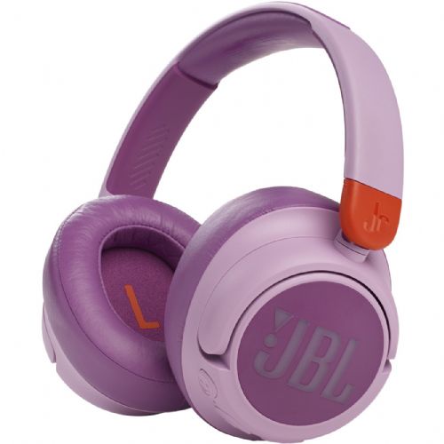 JBL JR 460 NC dječje slušalice, bežične, s aktivnim poništavanjem buke, ugrađenim mikrofonom, roze boje