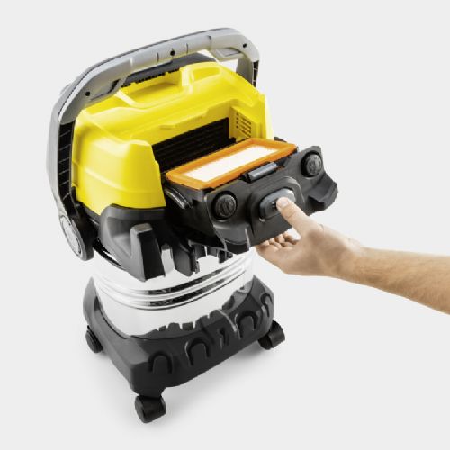 Sesalnik za mokro in suho sesanje Kärcher WD 7 Control P S 30/6/35/T, 1400 W, posoda 30 l, Bluetooth daljinski upravljalnik, sesalna cev 3.5 m