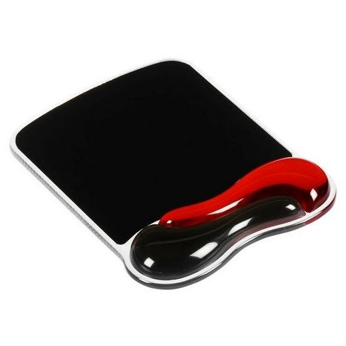 Kensington Mouse Pad Duo Gel Rest Mouse Red