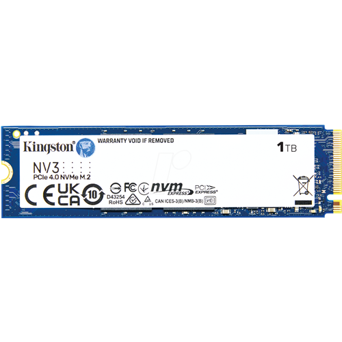 Vgradni SSD disk KINGSTON 1000GB NV3 M.2 2280 PCIe 4.0 NVMe SSD