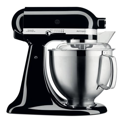 Kuhinjski robot Kitchenaid 5KSM185PSEOB, 4,8 l, črne barve