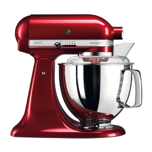 Kuhinjski robot KitchenAid 5KSM175PSEAC 300 W, 4,8 l, planetarno mešanje, 10 hitrosti, rdeč