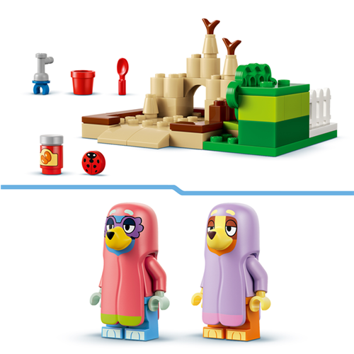 Kocke Lego Bluey: Babice z Bingom in Blueyem, 80 kos, od 4. let (11216)