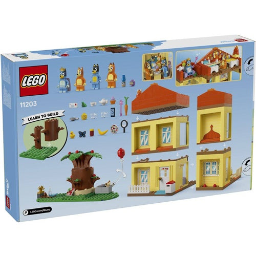 Kocke Lego Bluey: Blueyina družinska hiša (11203), 382 kock, od 4. let