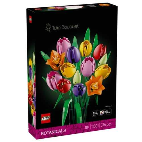 Kocke Lego Botanical Collection Šopek tulipanov, 576 kock, od 18. let (11501)