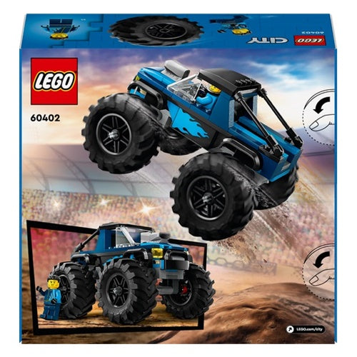 Kocke Lego® City: Modri pošastni tovornjak (60402)