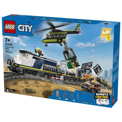 Kocke Lego City Policijski napad na vlak, 1313 kos, od 7. let  (60508)