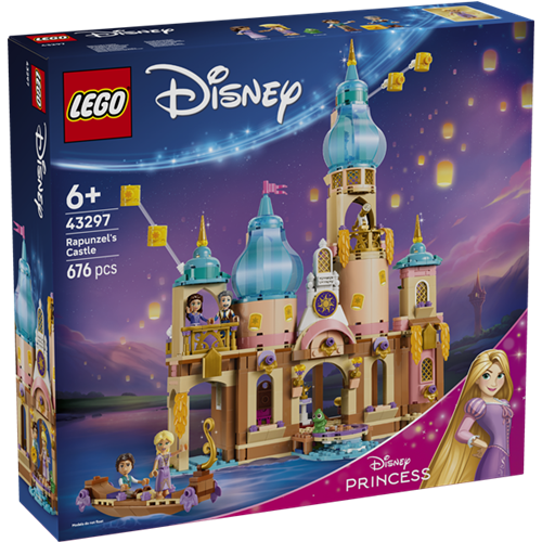 Kocke Lego Disney: Princesa Rapunzel in njen grad, 676 kos, od 6. let (43297)
