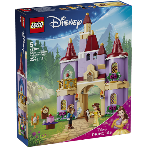 Kocke Lego Disney Princess: Začarani grad Belle in zveri, 254 kos, od 5. let (43289)
