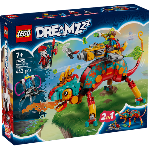 Kocke Lego DREAMZz Mateov ognjeni kameleon (71492)