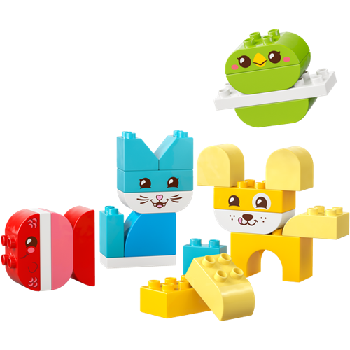 Kocke Lego DUPLO 3-v-1 Ustvarjalne živali, 24 kos, od 2. let (10477)