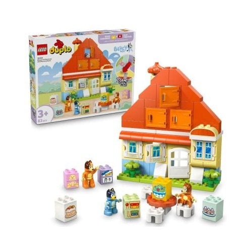 Kocke Lego Duplo: Blueyina družinska hiša z igro spomin (10459), 83 kock, od 3. let