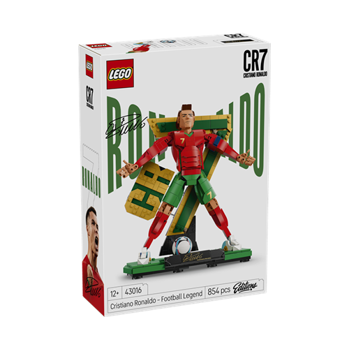 Kocke Lego Editions: Cristiano Ronaldo, 854 kos, od 12. let (43016)