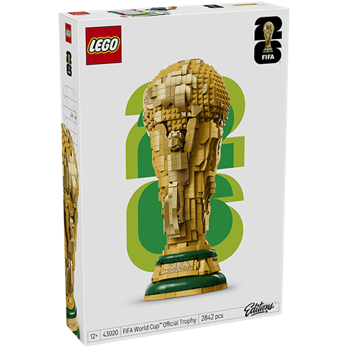 Kocke Lego Editions Uradni pokal svetovnega prvenstva FIFA, 2842 kos, od 12. let (43020)