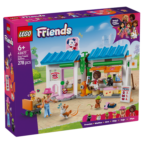 Kocke Lego Friends Pekarna za pasje torte, 276 kock, 6 let (42677)