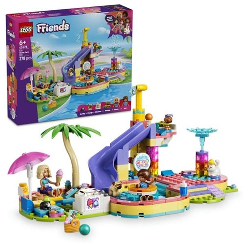 Kocke Lego Friends: Zabaven dan v vodnem parku, 278 kos, od 6. let (42676)