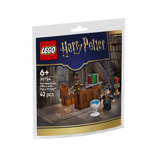Kocke Lego Harry Potter Dumbledorjeva pisarna s Harryjem Potterjem, 42 kos, od 6. let (30724)