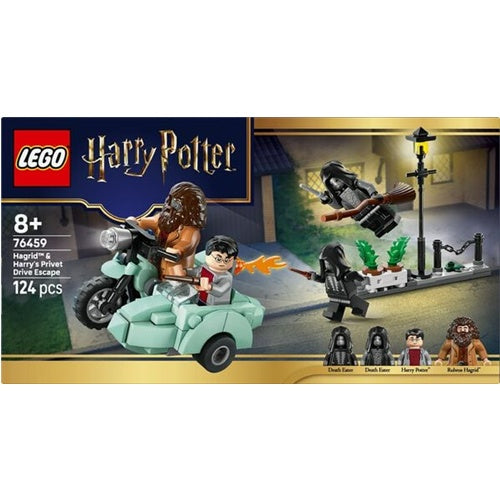 Kocke Lego  Harry Potter Hagrid in Harryjev pobeg, 124 kos, od 8. let 76459