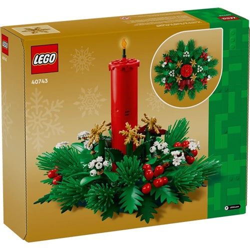 Kocke Lego Icons božični aranžma 40743, 433 kock, od 12. let