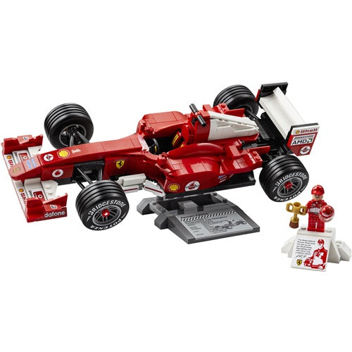 Kocke Lego Icons Ferrari F2004 in Michael Schumacher, 735 kos, od 18. let (11375)