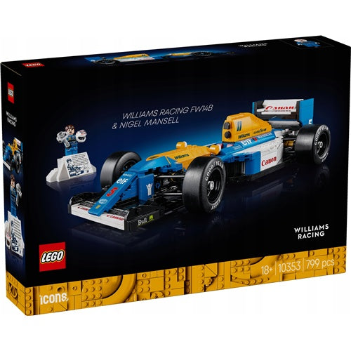Lego ikone: Williams Racing FW14B i Nigel Mansell (10353)