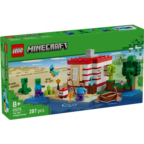 Kocke Lego Minecraft TNT hiša v džungli (21275)