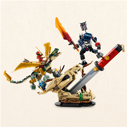 Kocke Lego Ninjago: Spopad na zmajevem rezilu, 1016 kos, od 9. let (71871)