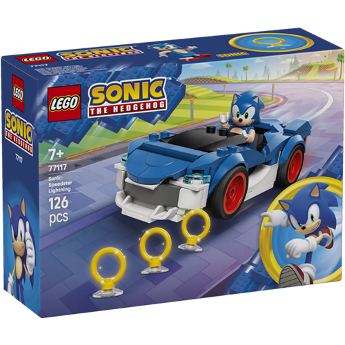 Kocke Lego  Sonic the Hedgehog: Speedster Lightning, 126 kos, od 7. let 77117