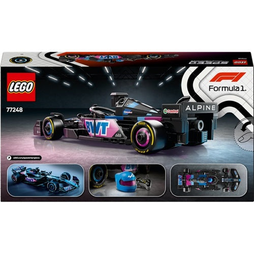 Lego Speed ​​​​Champions: BWT Alpine F1® Team A524 trkaći automobil (77248)