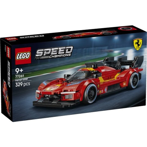 Kocke Lego Speed Champions: Ferrari 499P; 329 kos, od 9. let (77261)