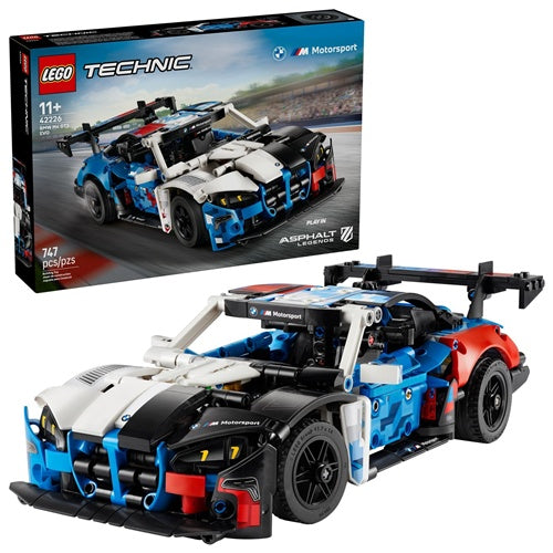 Kocke Lego Technic dirkalnik BMW M4 GT3 EVO, 747 kos, od 11. let (42226)