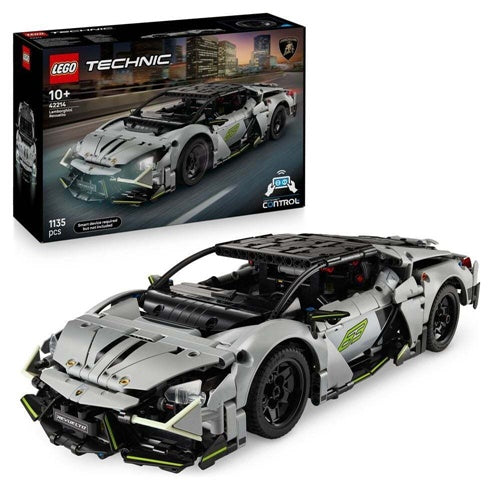 Kocke Lego Technic: Superšportni avtomobil Lamborghini Revuelto (42214), 1135 kock, 10. let