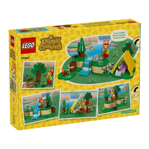 Kocke Lego® Animal Crossing™ Bunniejine aktivnosti v naravi (77047)