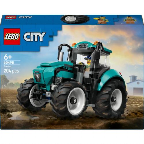 Kocke Lego  City Tractor, 204 kos, od 6. let 60498