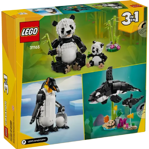 Lego Creator: Divlje životinje: Obitelj pande (31165)