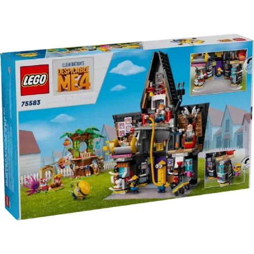 Lego Grozan ja: Obiteljska vila Miniona i Grua (75583)
