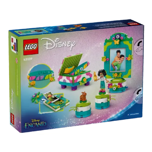Kocke Lego® Disney Mirabelin fotografski okvir in škatlica za dragocenosti (43239)