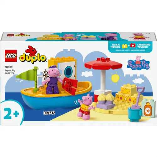 Kocke Lego Duplo Peppa Pig: Pujsa Pepa in potovanje s čolnom (10432)