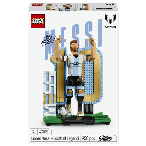 Kocke Lego Editions: Lionel Messi. 958 kos, od 12 let (43015)