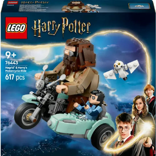 Lego Harry Potter: Hagrid™ i Harryjeva vožnja motorom (76443)