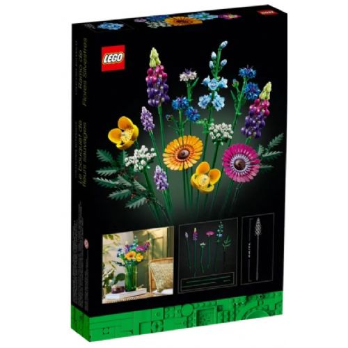 Lego® Icons™ Botanička kolekcija: Buket livadnog cvijeća (10313)